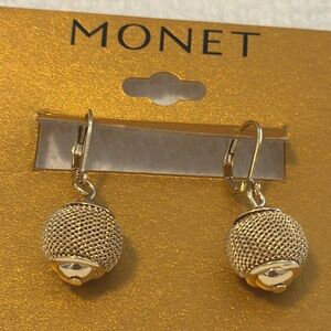 Monet Gold Drop Earrings
